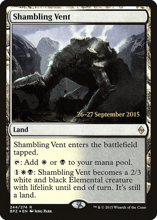 Image for Shambling Vent (244) (PRE) - Magic: The Gathering