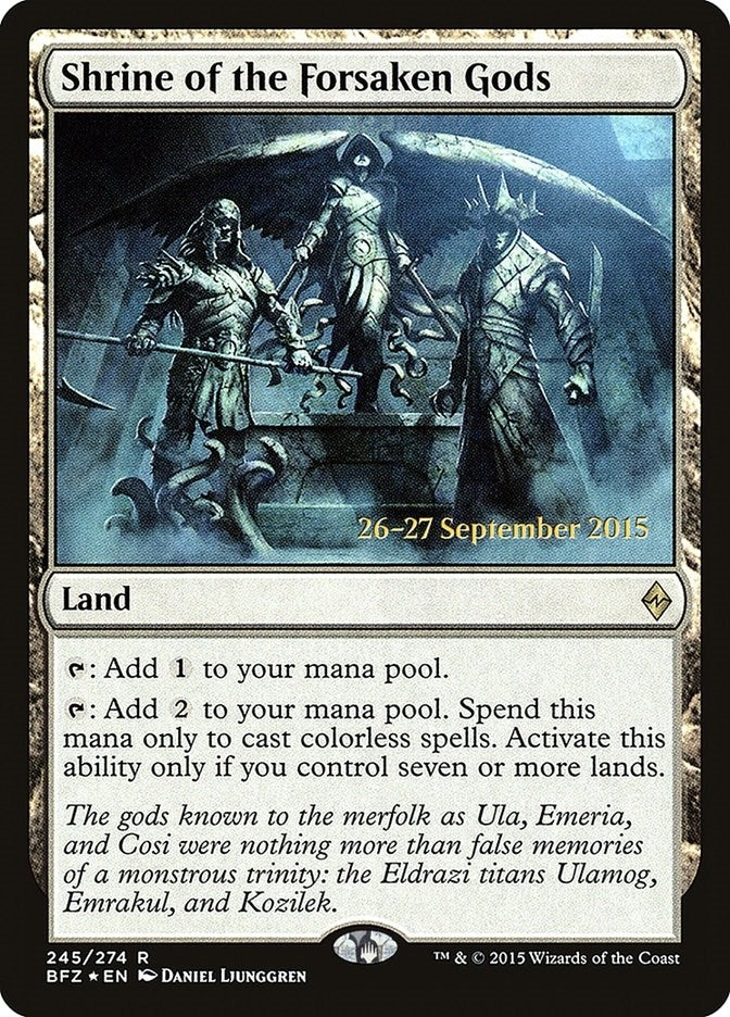 Image for Shrine of the Forsaken Gods (245) (PRE) - Magic: The Gathering