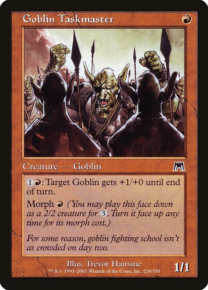Image for Goblin Taskmaster (210) (ONS) - Magic: The Gathering