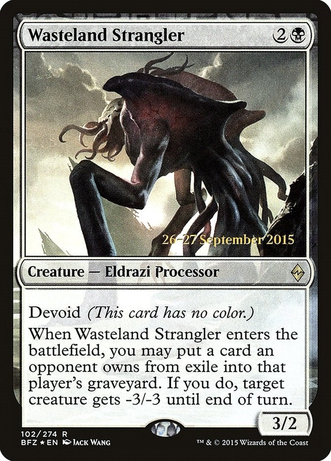 Image for Wasteland Strangler (102) (PRE) - Magic: The Gathering