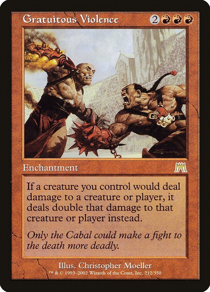 Image for Gratuitous Violence (212) (ONS) - Magic: The Gathering