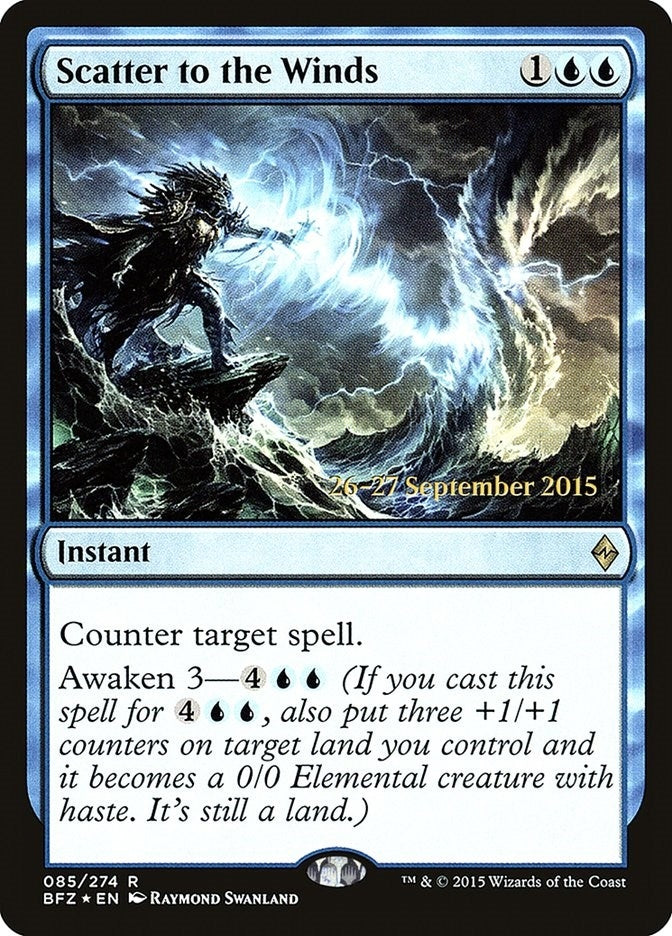 Image for Scatter to the Winds (85) (PRE) - Magic: The Gathering