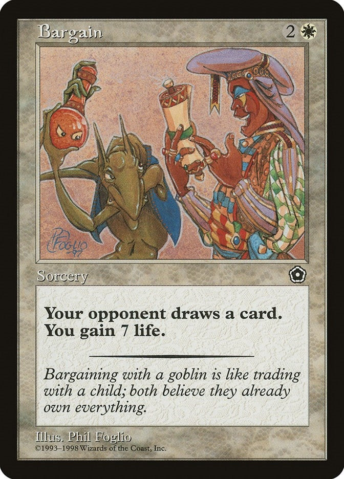 Image for Bargain (P02) - Magic: The Gathering