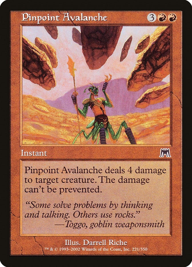 Image for Pinpoint Avalanche (221) (ONS) - Magic: The Gathering