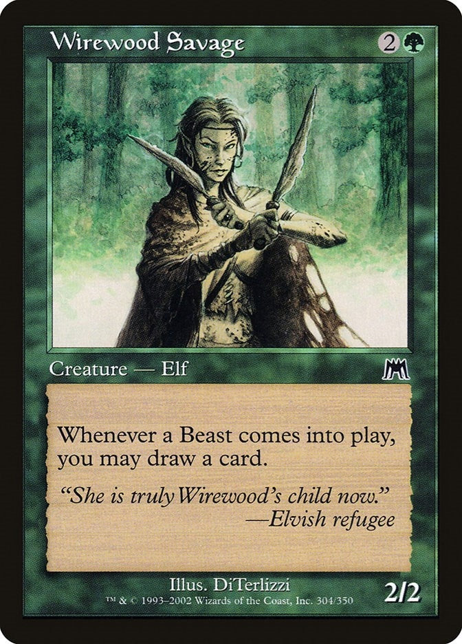 Image for Wirewood Savage (304) (ONS) - Magic: The Gathering