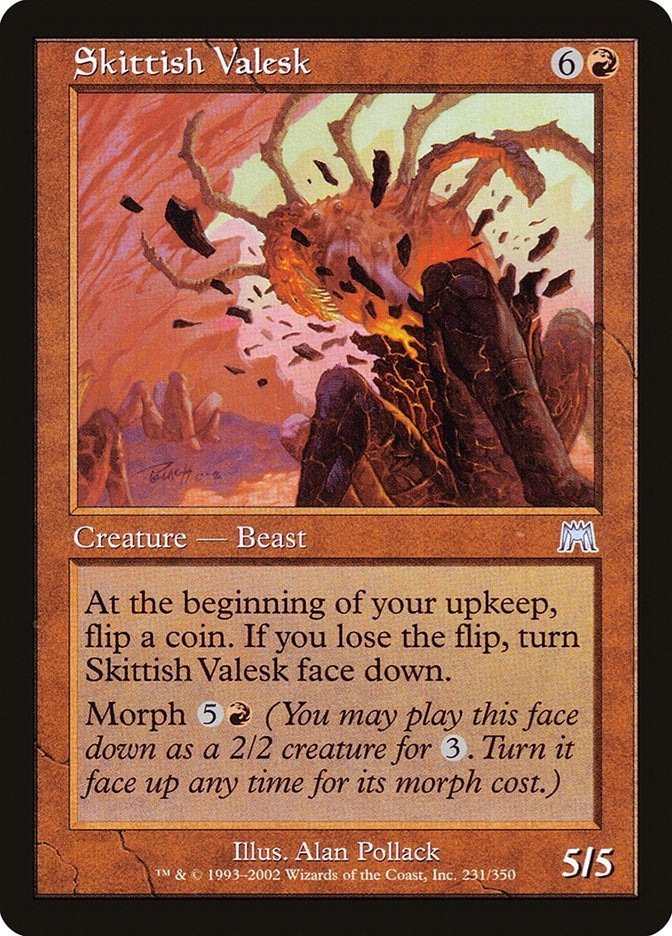 Image for Skittish Valesk (231) (ONS) - Magic: The Gathering