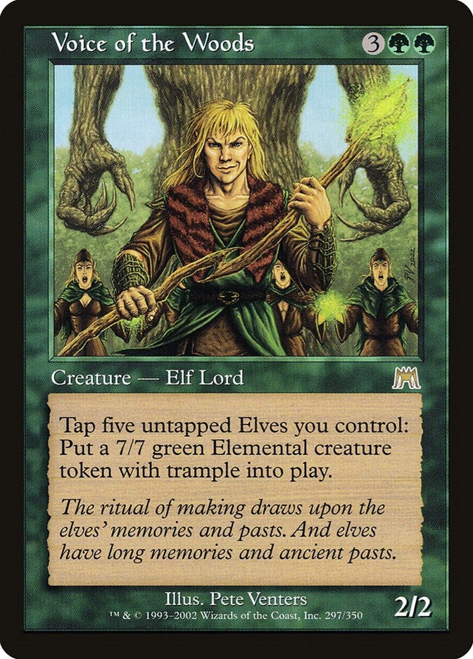 Image for Voice of the Woods (297) (ONS) - Magic: The Gathering