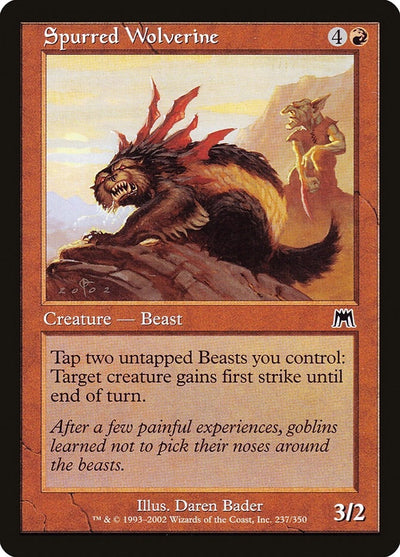 Spurred Wolverine (237) (ONS)