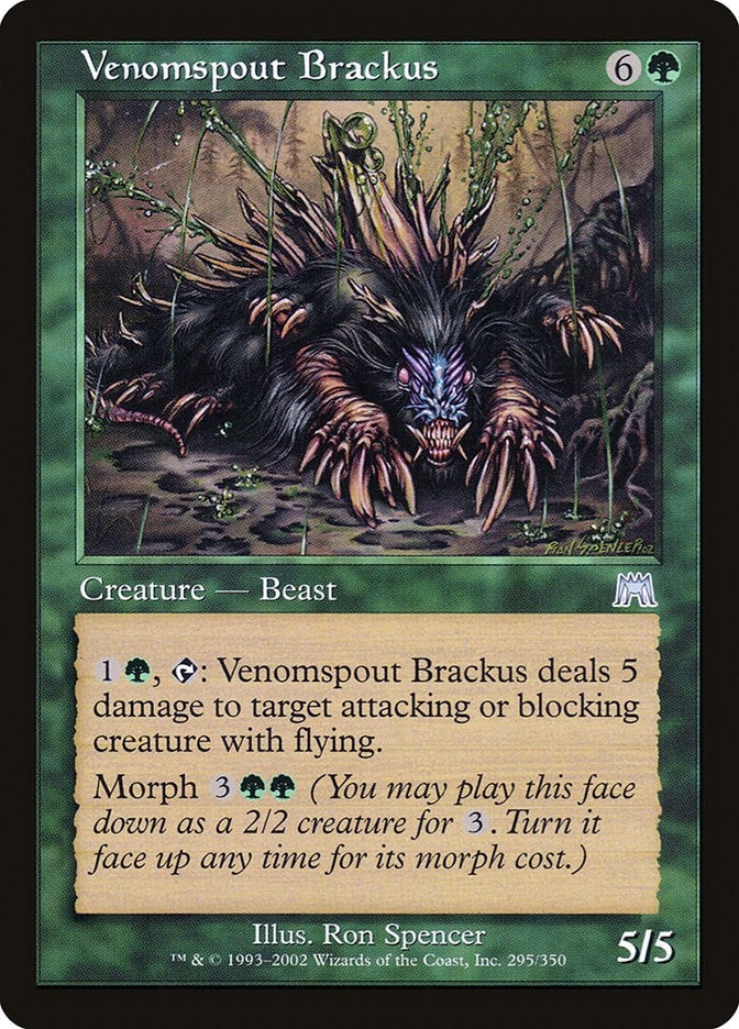 Image for Venomspout Brackus (295) (ONS) - Magic: The Gathering