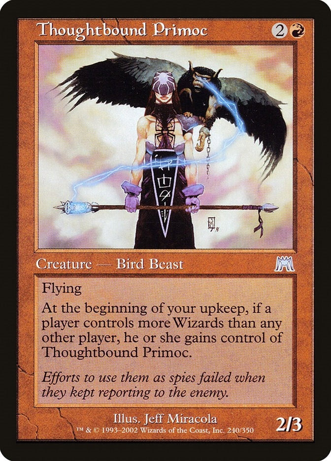 Image for Thoughtbound Primoc (240) (ONS) - Magic: The Gathering
