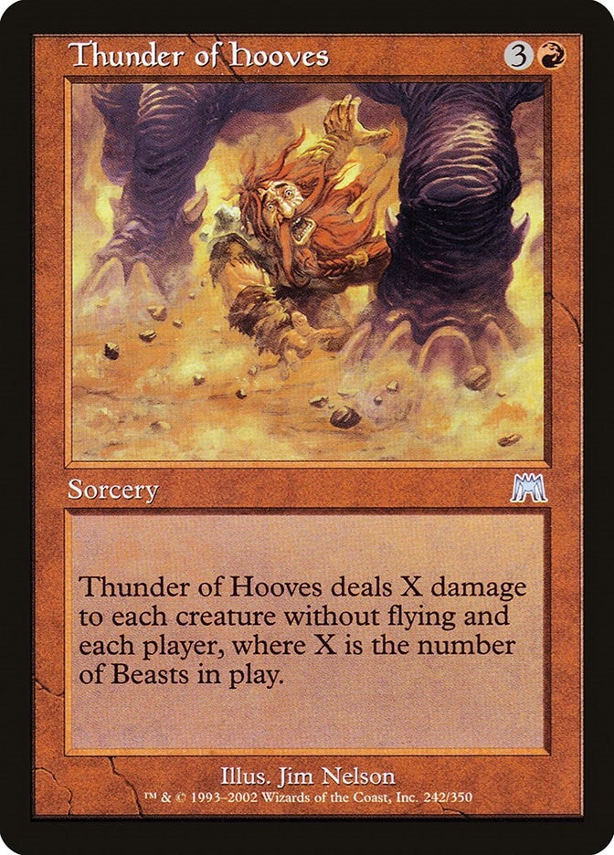 Image for Thunder of Hooves (242) (ONS) - Magic: The Gathering