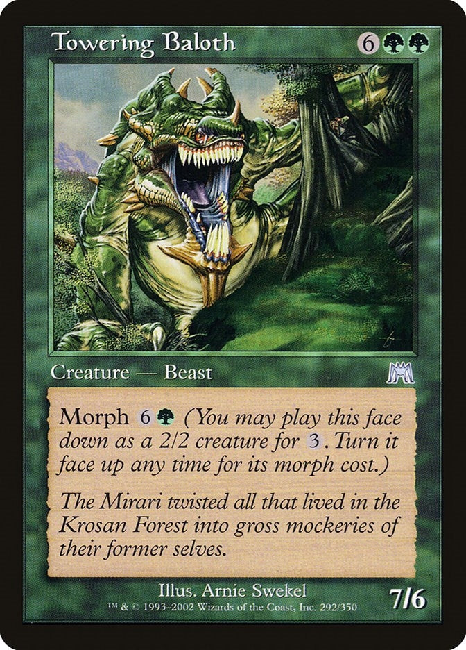 Image for Towering Baloth (292) (ONS) - Magic: The Gathering