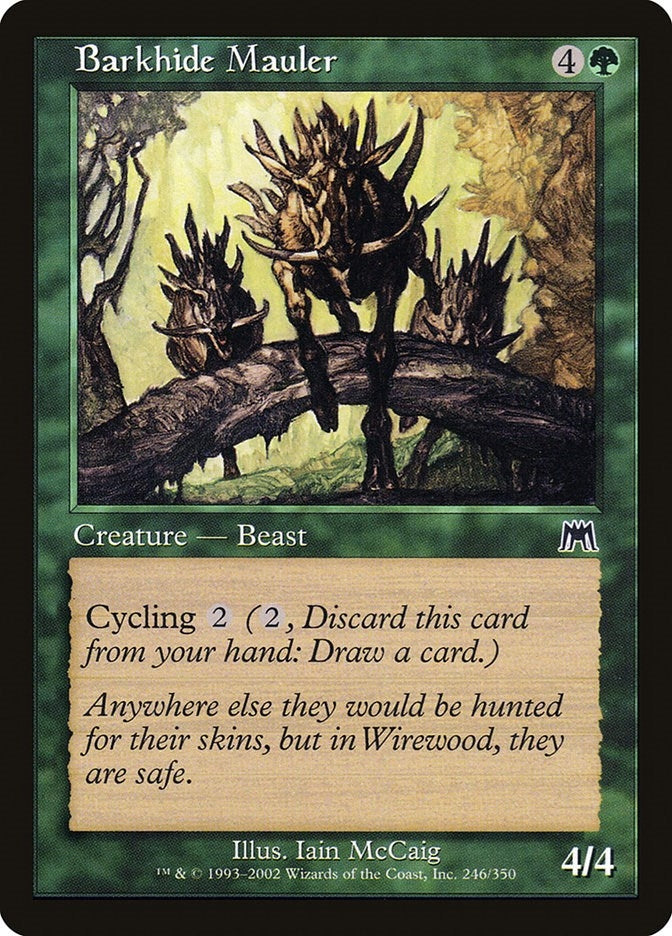 Image for Barkhide Mauler (246) (ONS) - Magic: The Gathering