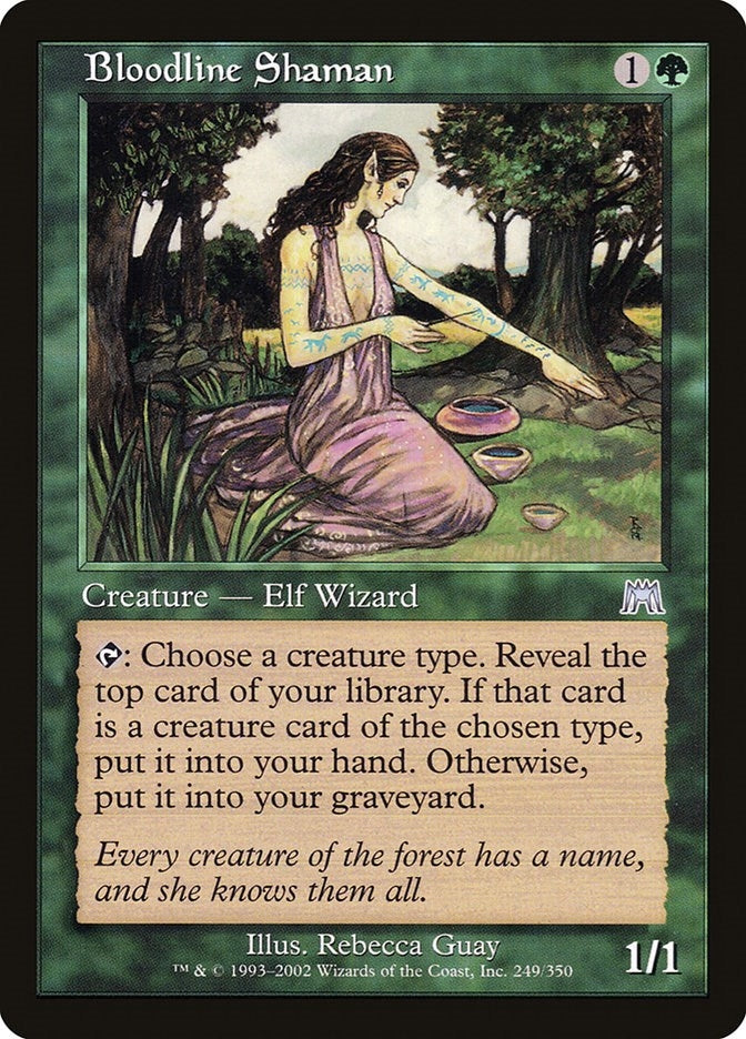Image for Bloodline Shaman (249) (ONS) - Magic: The Gathering