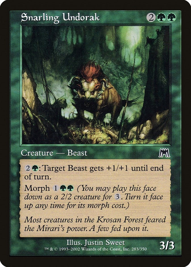 Image for Snarling Undorak (283) (ONS) - Magic: The Gathering