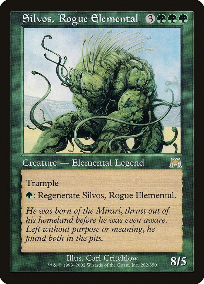 Image for Silvos, Rogue Elemental (282) (ONS) - Magic: The Gathering