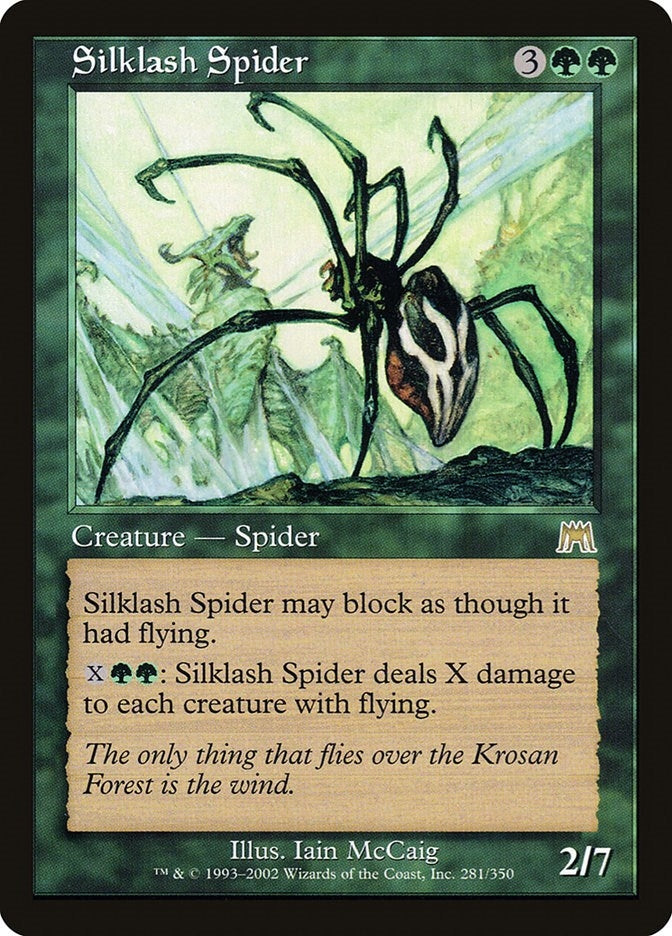 Image for Silklash Spider (281) (ONS) - Magic: The Gathering