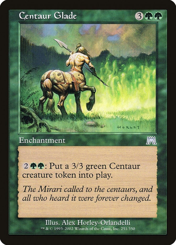 Image for Centaur Glade (251) (ONS) - Magic: The Gathering