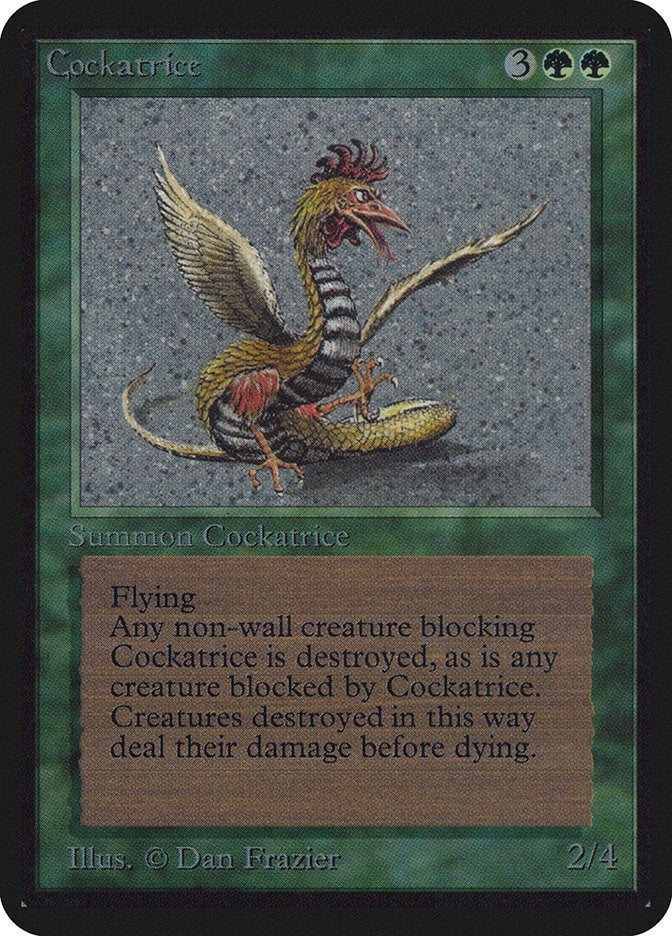 Image for Cockatrice (LEA) - Magic: The Gathering