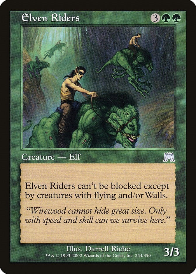 Image for Elven Riders (254) (ONS) - Magic: The Gathering