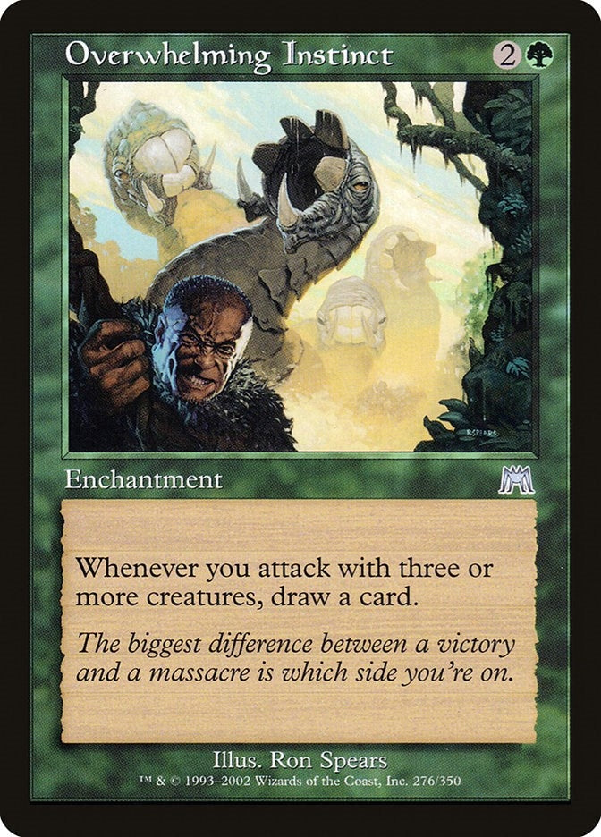 Image for Overwhelming Instinct (276) (ONS) - Magic: The Gathering