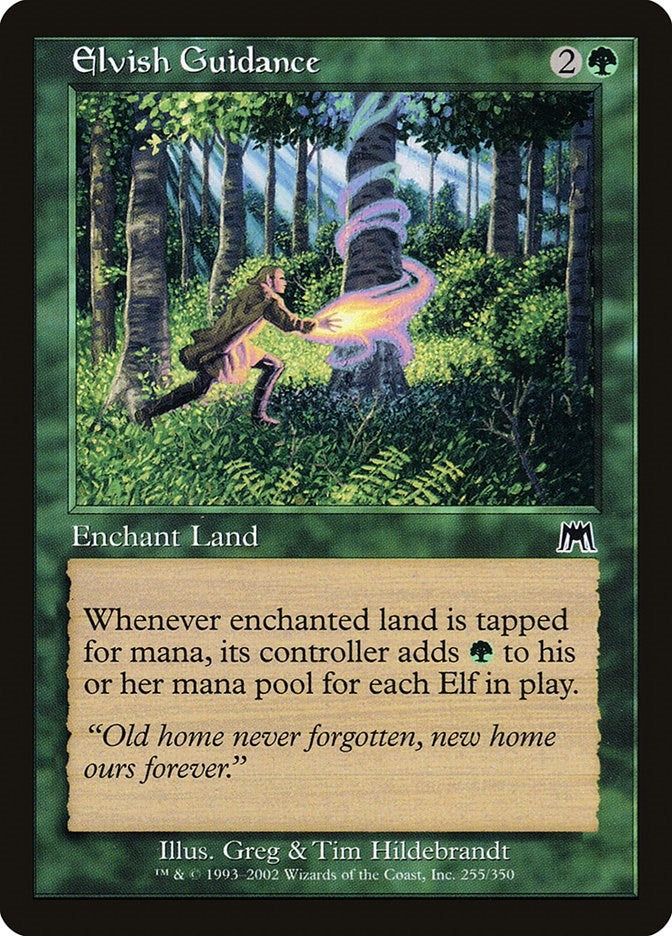 Image for Elvish Guidance (255) (ONS) - Magic: The Gathering