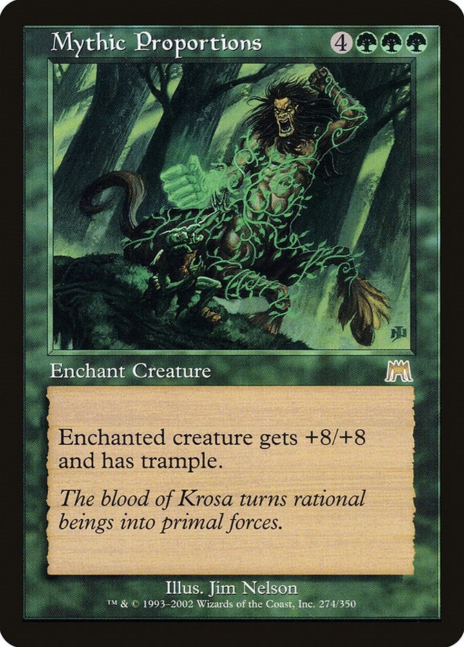 Image for Mythic Proportions (274) (ONS) - Magic: The Gathering