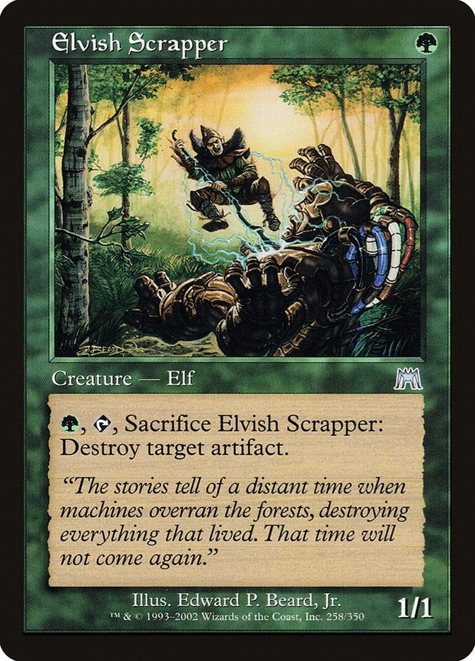 Image for Elvish Scrapper (258) (ONS) - Magic: The Gathering