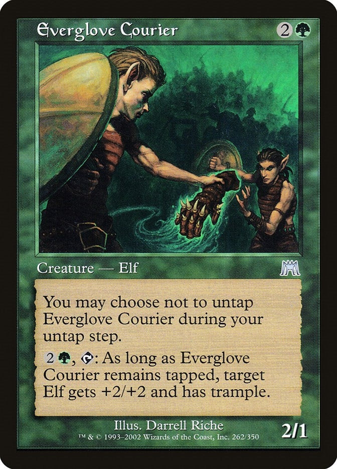 Image for Everglove Courier (262) (ONS) - Magic: The Gathering