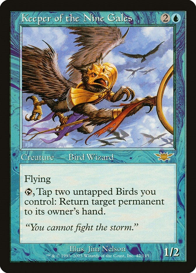 Image for Keeper of the Nine Gales (42) (LGN) - Magic: The Gathering