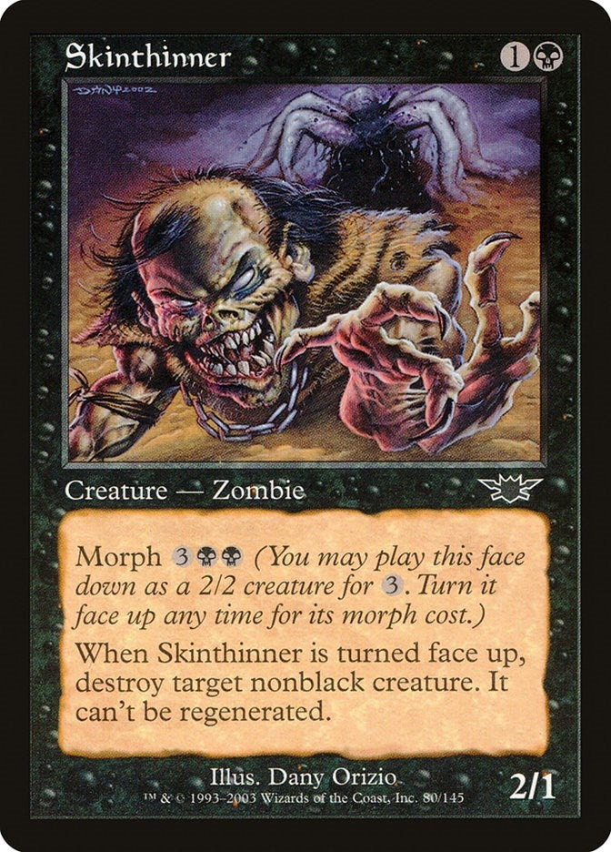 Image for Skinthinner (80) (LGN) - Magic: The Gathering