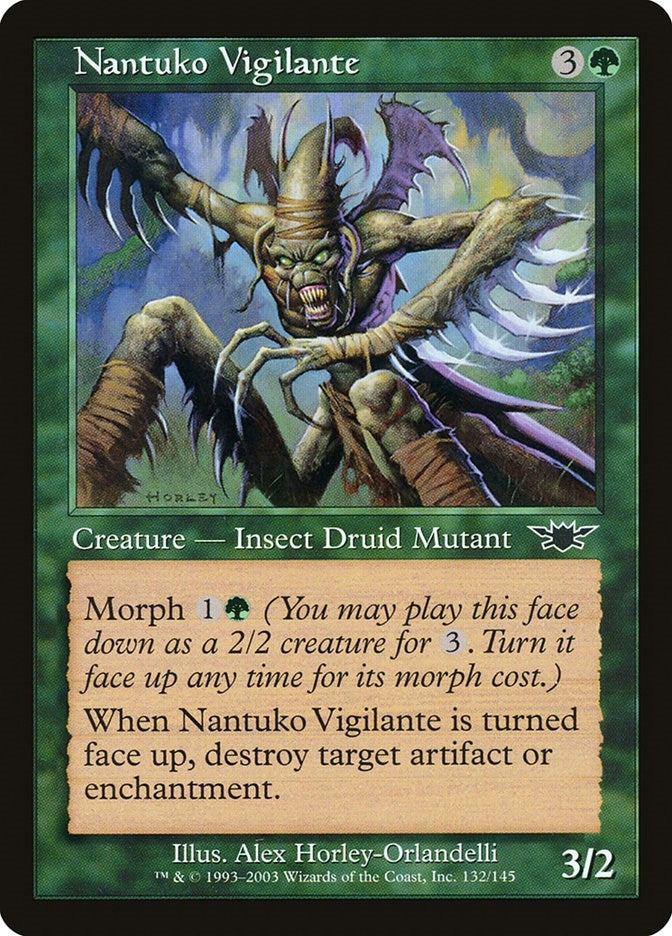Image for Nantuko Vigilante (132) (LGN) - Magic: The Gathering