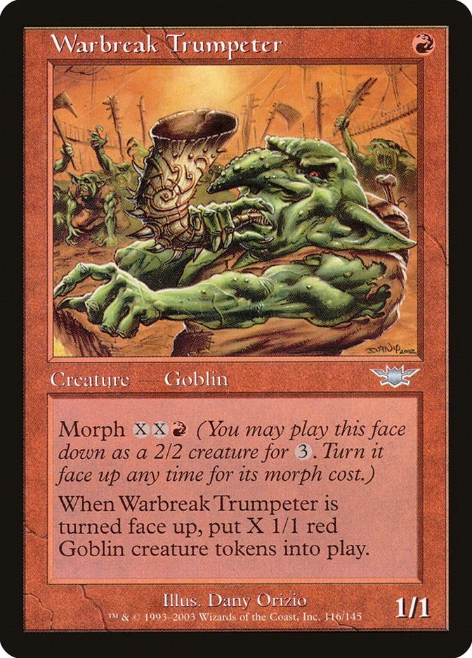 Image for Warbreak Trumpeter (116) (LGN) - Magic: The Gathering