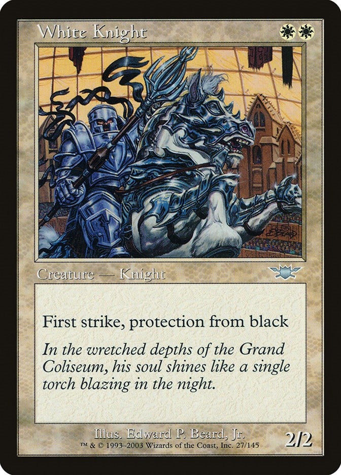 Image for White Knight (27) (LGN) - Magic: The Gathering