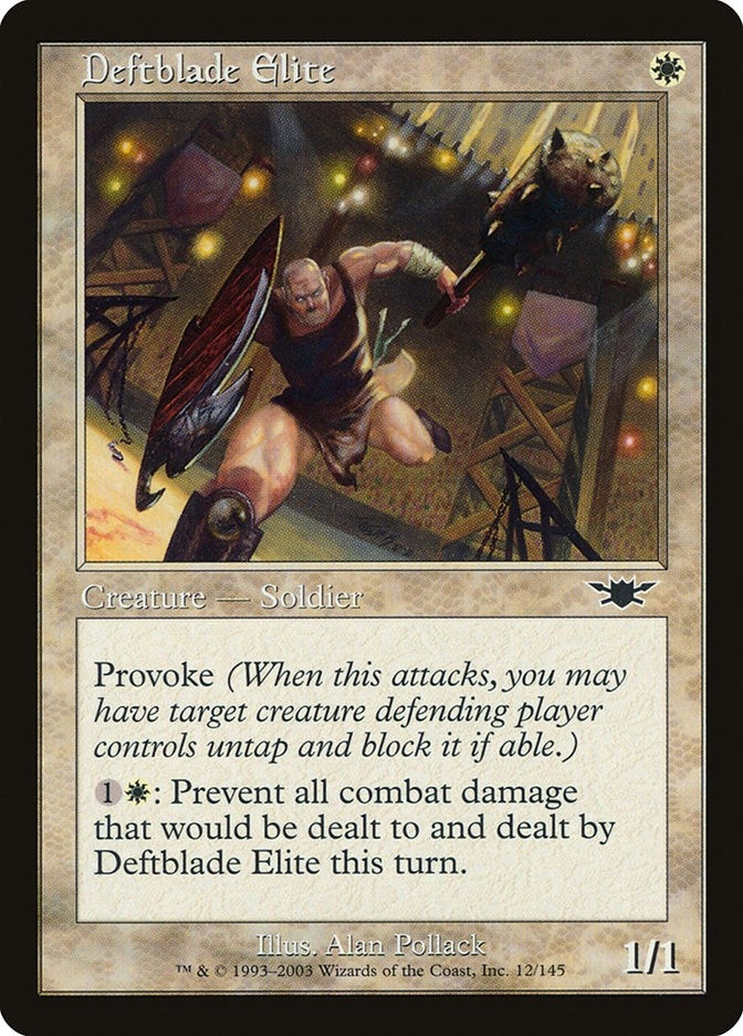 Image for Deftblade Elite (12) (LGN) - Magic: The Gathering