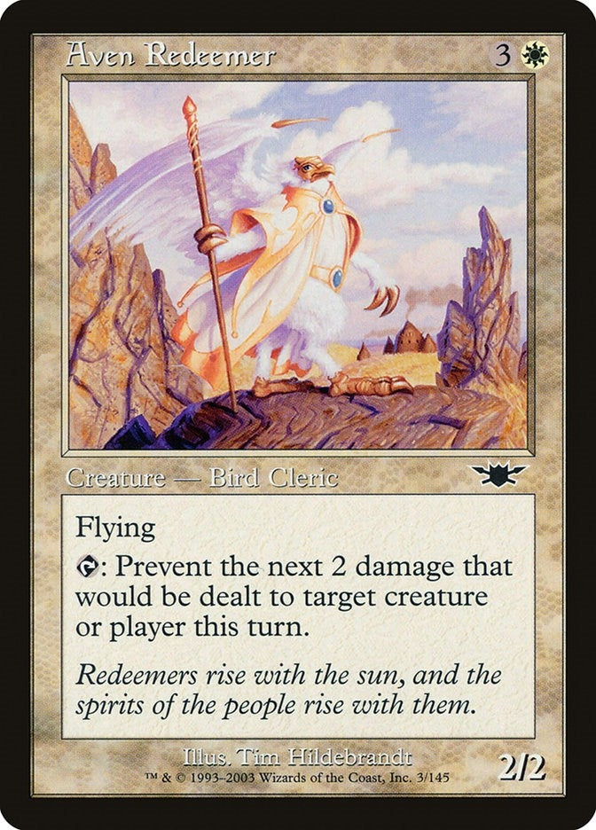 Image for Aven Redeemer (3) (LGN) - Magic: The Gathering