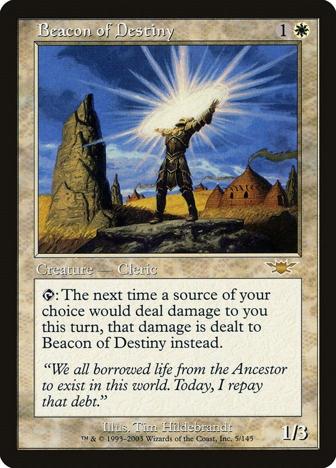 Image for Beacon of Destiny (5) (LGN) - Magic: The Gathering