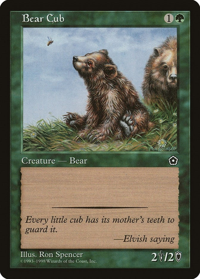Image for Bear Cub (P02) - Magic: The Gathering