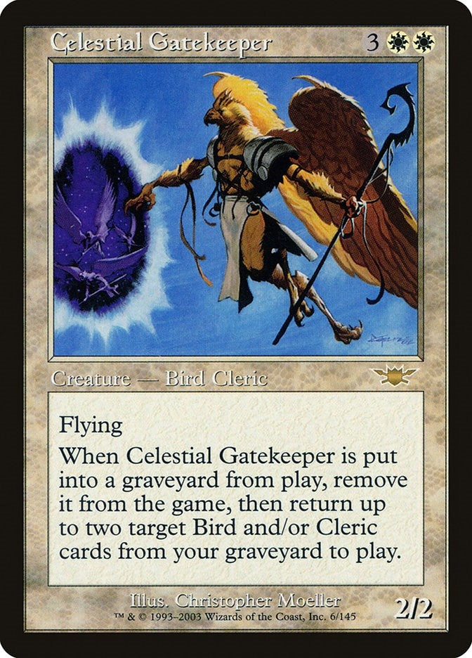 Image for Celestial Gatekeeper (6) (LGN) - Magic: The Gathering