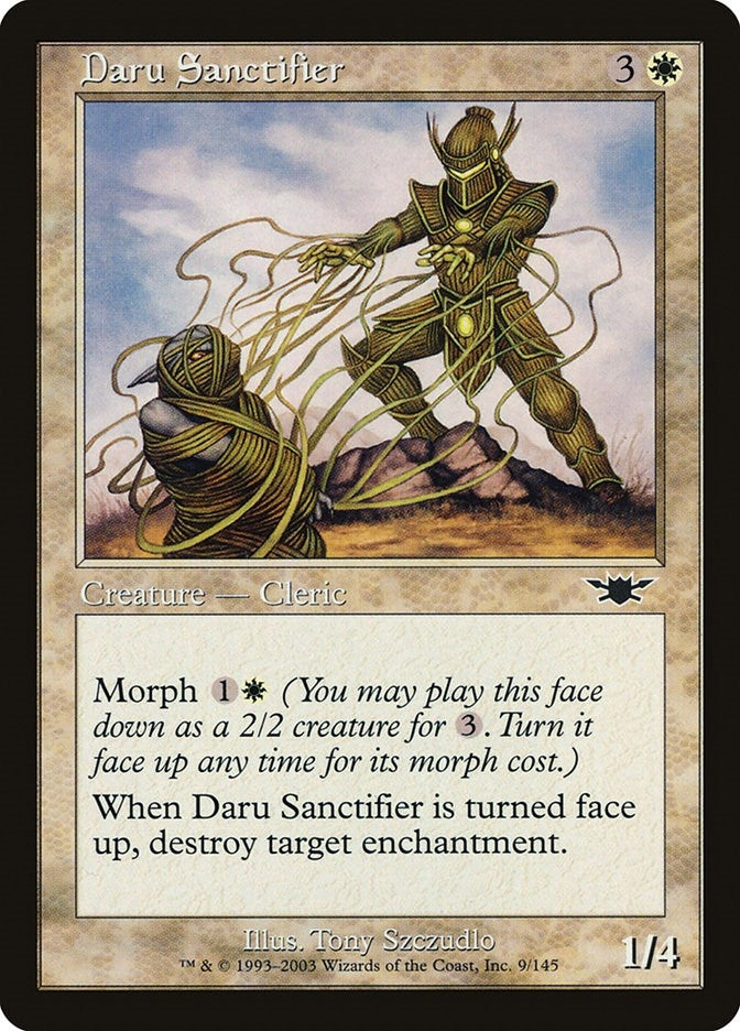 Image for Daru Sanctifier (9) (LGN) - Magic: The Gathering