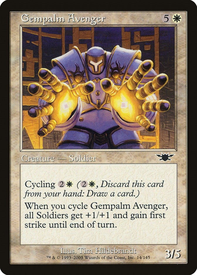 Image for Gempalm Avenger (14) (LGN) - Magic: The Gathering
