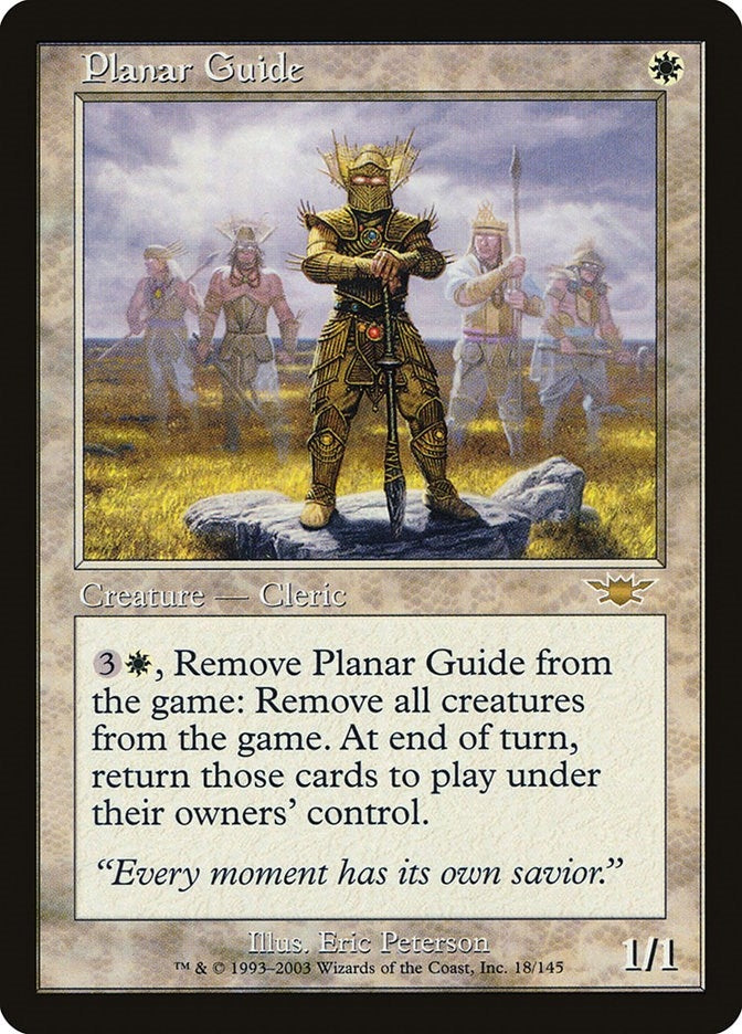 Image for Planar Guide (18) (LGN) - Magic: The Gathering