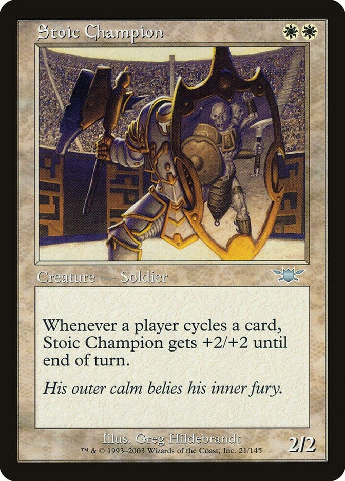 Image for Stoic Champion (21) (LGN) - Magic: The Gathering