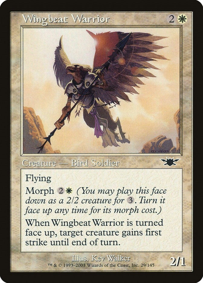 Image for Wingbeat Warrior (29) (LGN) - Magic: The Gathering