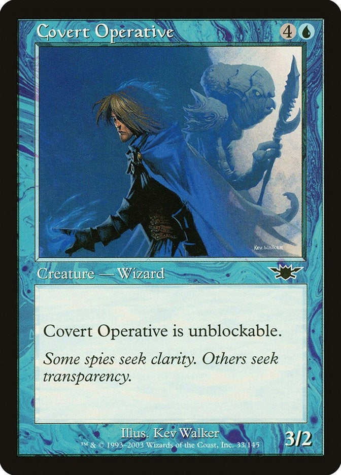 Image for Covert Operative (33) (LGN) - Magic: The Gathering