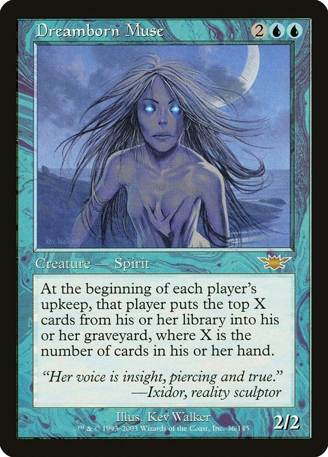 Image for Dreamborn Muse (36) (LGN) - Magic: The Gathering