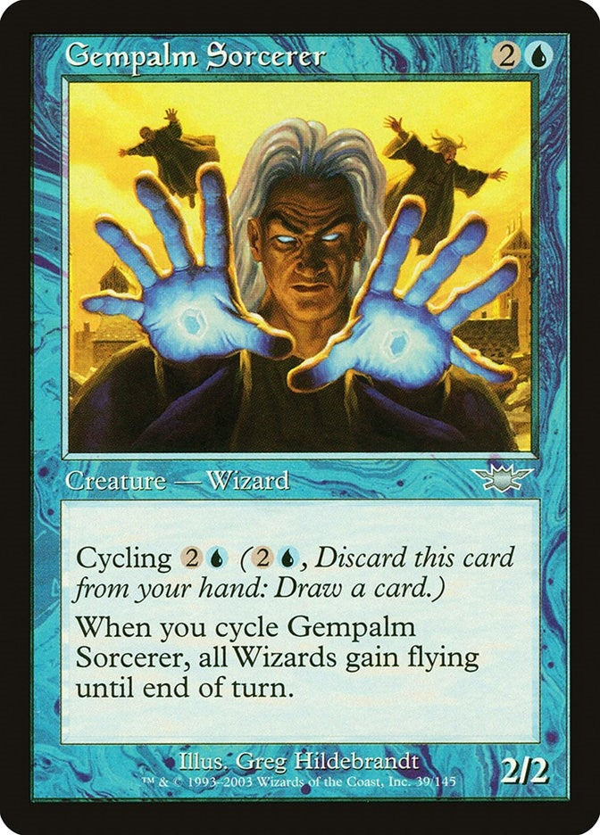 Image for Gempalm Sorcerer (39) (LGN) - Magic: The Gathering
