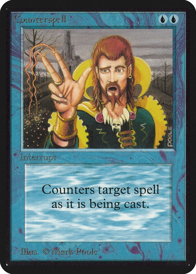 Image for Counterspell (LEA) - Magic: The Gathering