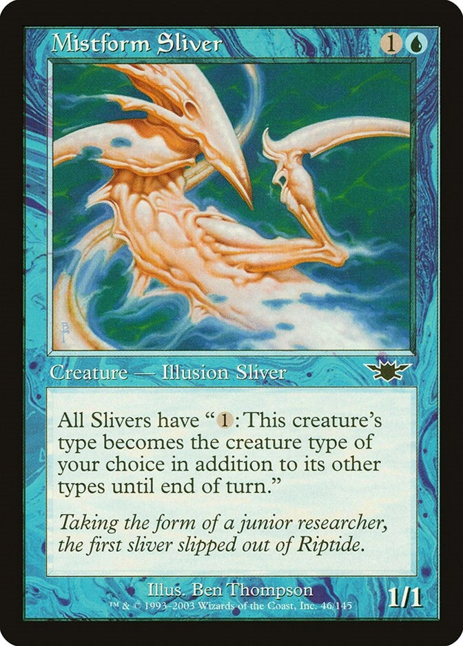 Image for Mistform Sliver (46) (LGN) - Magic: The Gathering