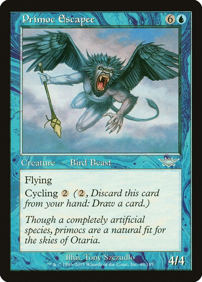 Image for Primoc Escapee (49) (LGN) - Magic: The Gathering